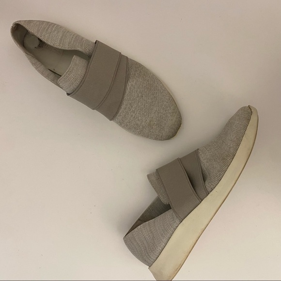 Vince || Aston Gray Slip-On Sneakers Shoes 9.5 - Picture 3 of 9